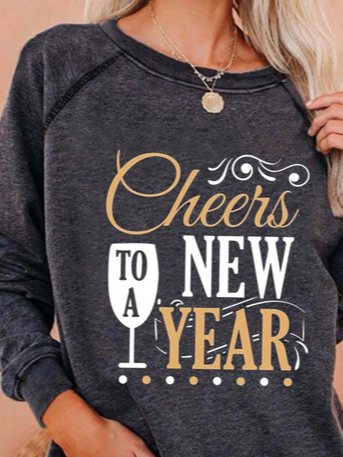 

Round Neck Shirts & Tops, Deep gray, Long sleeve tops