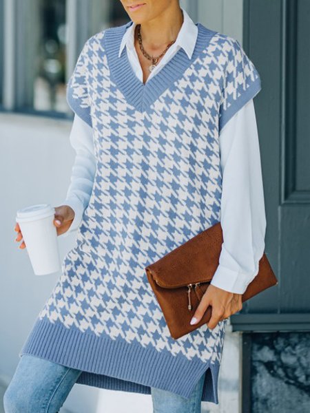

Graphic Yarn/Wool Yarn Vacation Sweater, Image 1, Sweaters