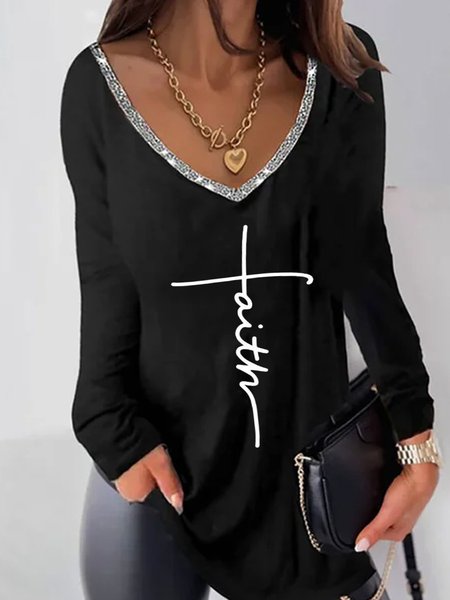 

Casual Shirts & Tops, Black, T-Shirts