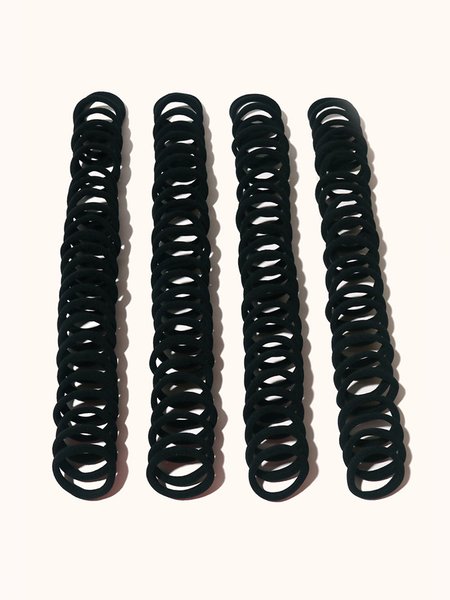 

Simple Elastic Hair Ties 100 Pieces, Color5, Women Hair Accessories