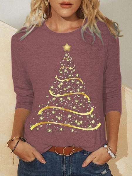 

Shiny Christmas Tree Women's Sweatshirt, Red, Hoodies&Sweatshirts