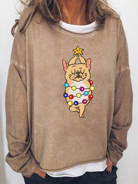 

Merry Christmas Sweatshirt, Khaki, Hoodies&Sweatshirts
