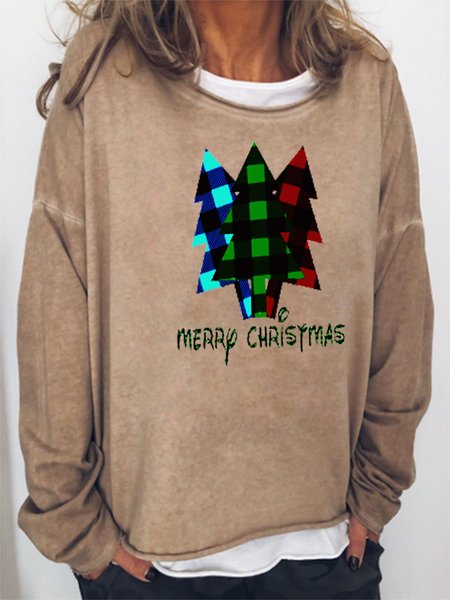 

Christmas Sweatshirt, Khaki, Hoodies&Sweatshirts