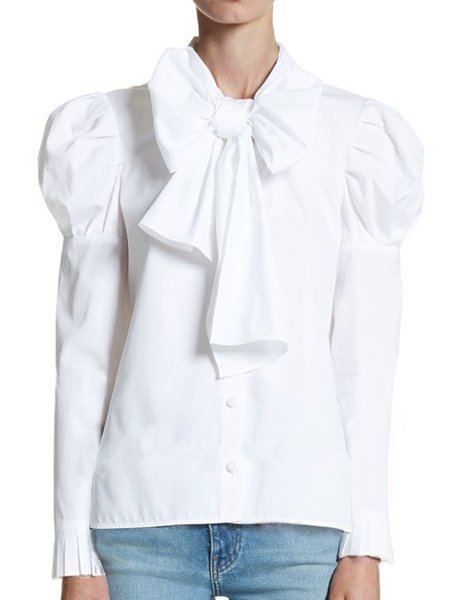 

Regular Fit Sweet Sweet Simple Elegant Shirt, White, Blouses and Shirts