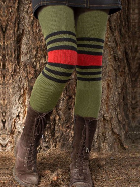 

Pants, Green, Leggings
