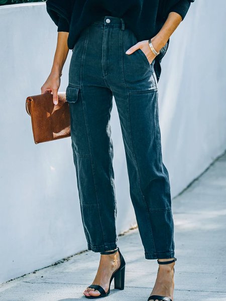 

Loosen Pants, Blue, Jeans