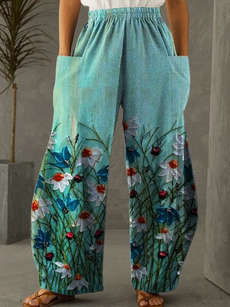 

Vacation Pants, Green, Pants