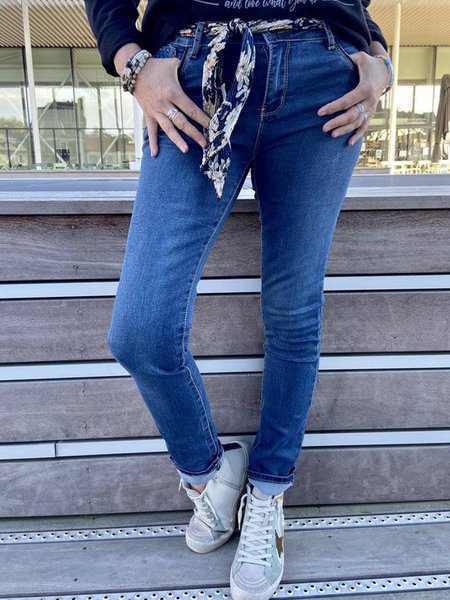 

Plain Regular Fit Pants（accessory not included）, Blue, Pants