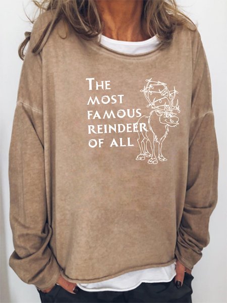 

Christmas Sweatshirt, Khaki, Hoodies&Sweatshirts