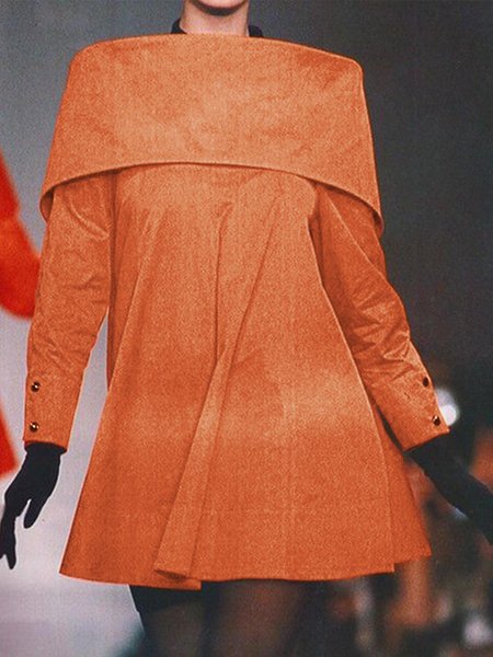 

Regular Fit Plain Long SLeeve Top, Orange, Tops