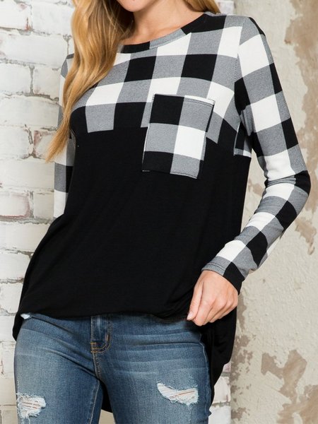 

Cotton Blends Shirts & Tops, Black, Tops