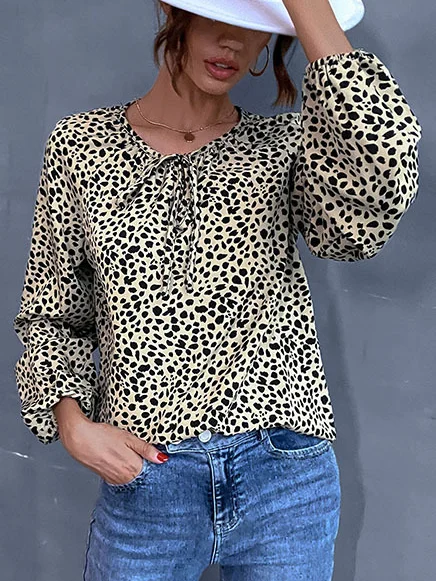 

Casual Elegant Shirts & Tops, Khaki, Shirts & Blouses