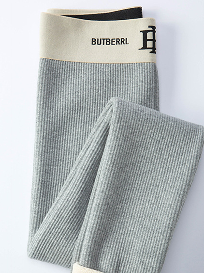 

ストライプストッキングPants, Light gray, leggings
