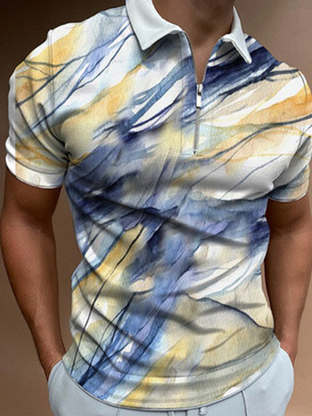 

Polo Casual Short Sleeve Shirts & Tops, As picture, Men's t-shirts