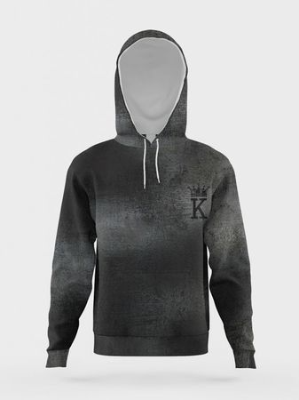 

Long Sleeve Casual Hooded Sweatshirt, Black, Hoodies
