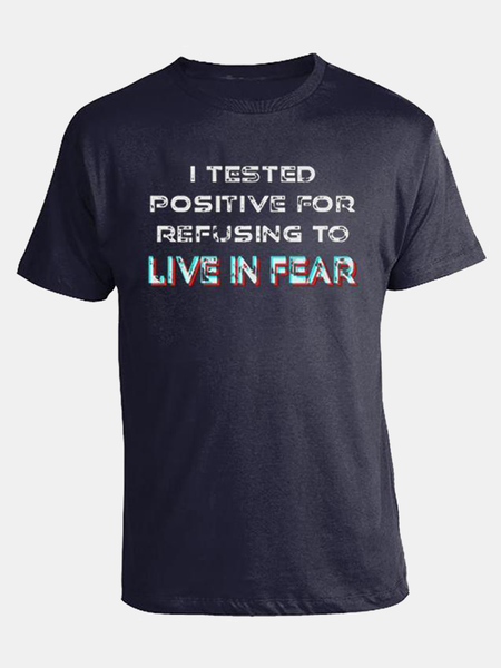 

Hot Print SLOGAN T-Shirts, Navyblue, Men's t-shirts