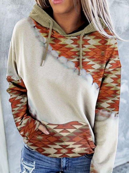 

Tribal Regular Fit Hooded Casual Long sleeve Sweatshirts, Orange, Sweatshirts & Hoodies