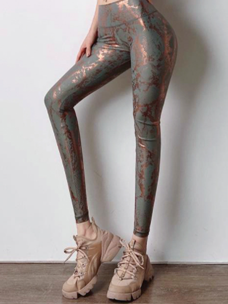 

Ombre Sporty Skinny Pants, Gray, Leggings