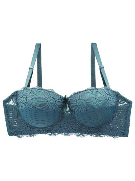 

French Sexy Half Cup Plus Size Bra, 44/100c, Underwear