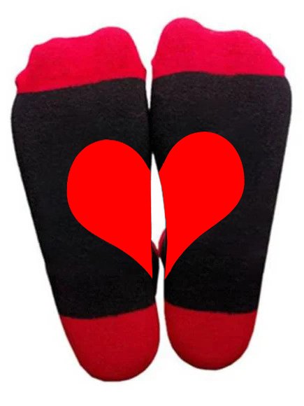 Love Socks, Black, Socks