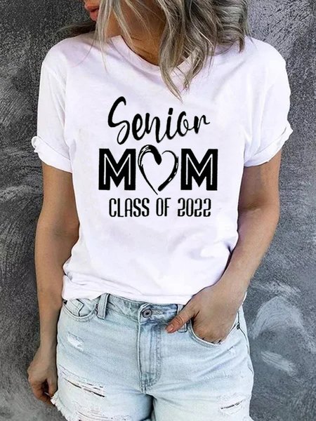 

2022 Short Sleeve Loosen Casual Shirts & Tops, White, Tops