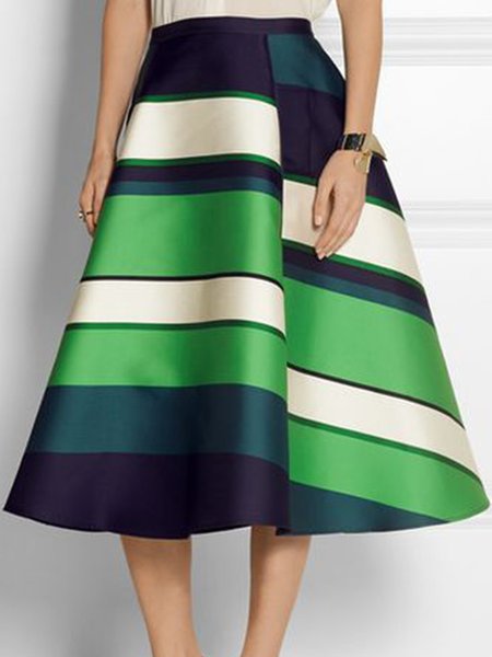 

Work Date Daily Elegant Regular Fit Skirts, Green, Skirts