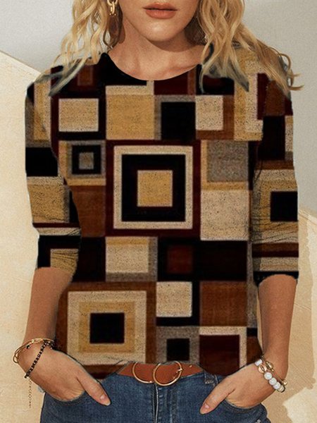 

Regular Fit Casual Shirts & Tops, As picture, T-Shirts