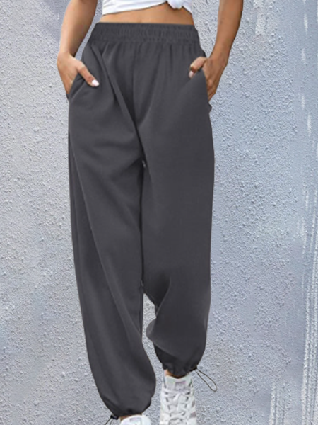 

Sport Household Daily Vintage Casual Pants, Deep gray, Pants