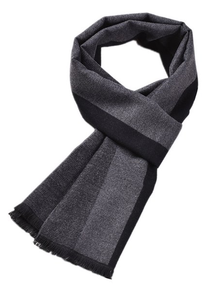 

Casual Warm Scarf, Gray black, Scarfs