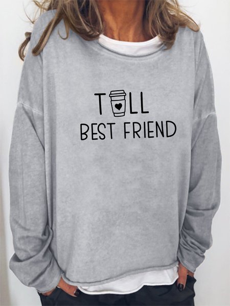 

Tall Best Friend Sweatshirt, Gray, Hoodies&Sweatshirts
