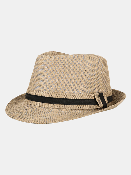 

vacation straw hat, Khaki, Men Hats &Scarves&Gloves
