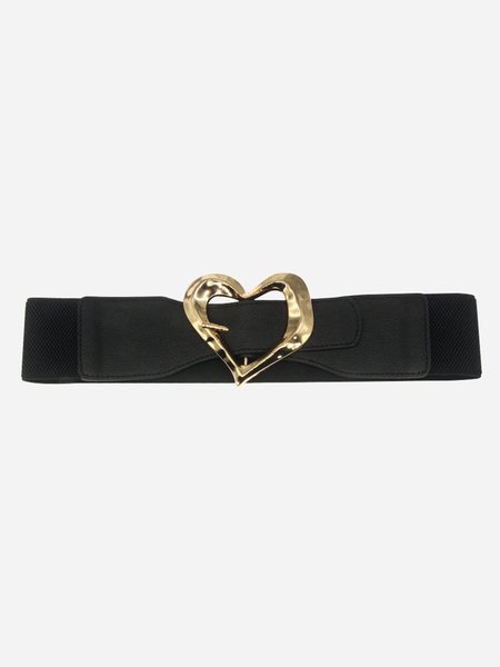 

Loving Elastic Elastic Wide Belt, Black, Accessories