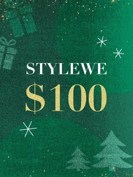 

StyleWe Gift Voucher 100$, Green, Accessories