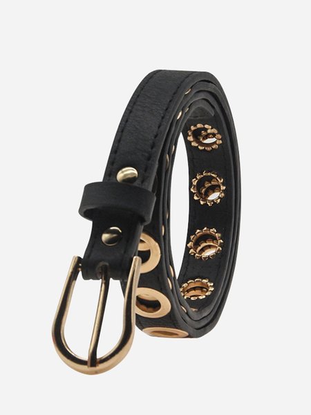 

Punk Stud Belt, Black, Accessories
