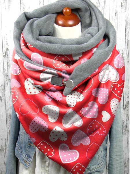 

Contrast Love lover Scarves & Shawls, Color9, Gloves
