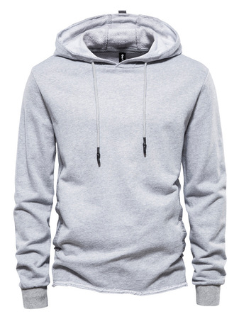 

Long Sleeve Sporty Sweatshirt, Gray, Hoodies
