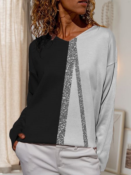 

Loosen Casual Shirts & Tops, Multicolor, Tops