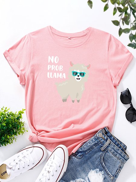 

Crew Neck Sweatshirt, Pink, T-shirts
