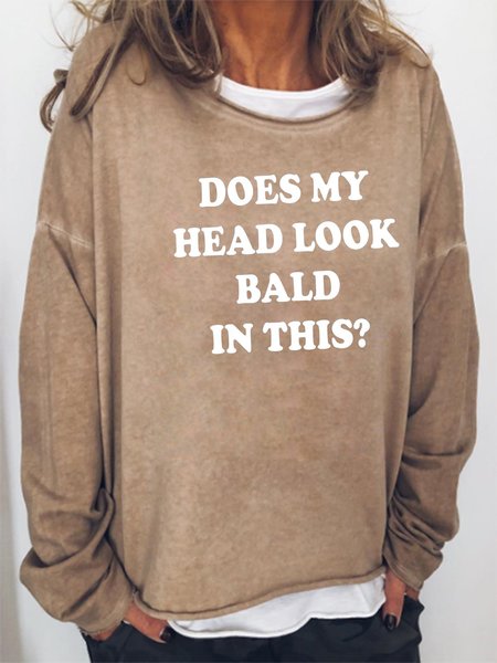 

Does my head look Bald in this Sweatshirt, Khaki, Hoodies&Sweatshirts