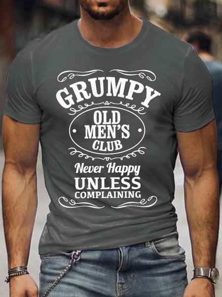 

Grumpy Men's T-shirt, Deep gray, T-shirts