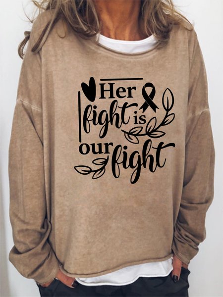 

Cancer Support Sweatshirt, Khaki, Hoodies&Sweatshirts