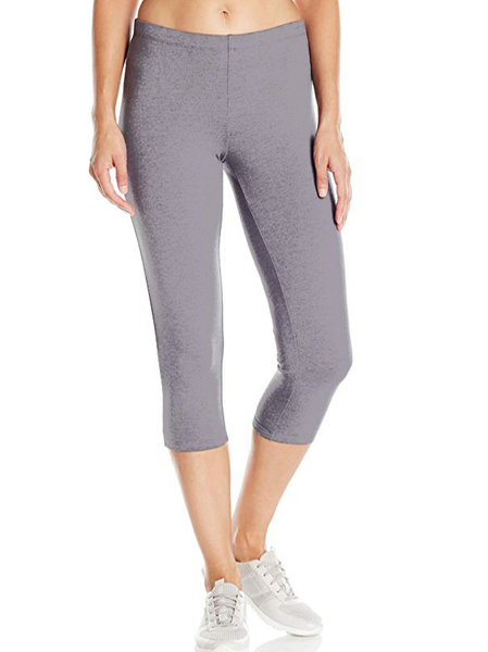

running bottoming yoga pants high elasticity slim Skinny Casual Pants, Light gray, Leggings