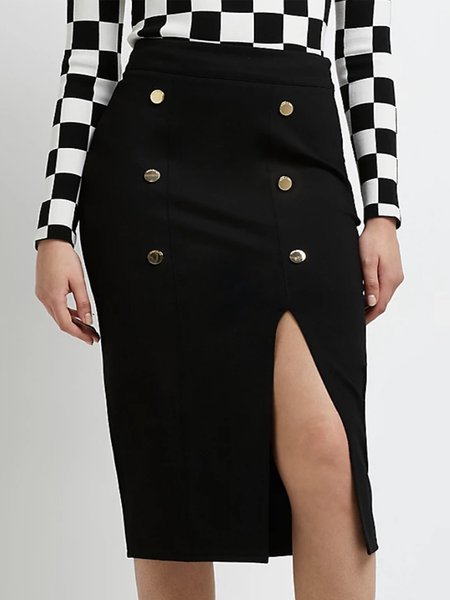 

Simple Skirts, Black, Skirts