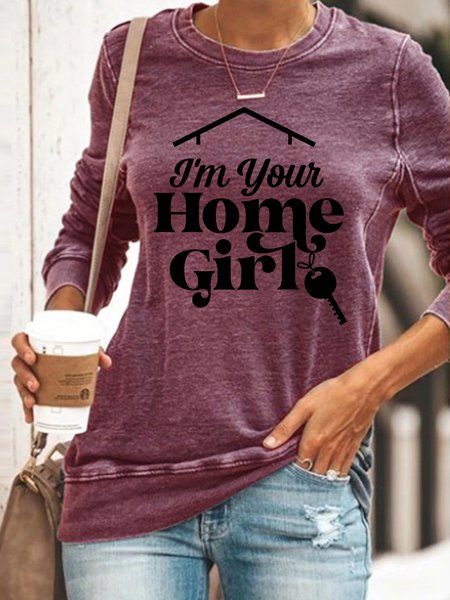 

Your Girl Sweatshirt, Red, Hoodies&Sweatshirts