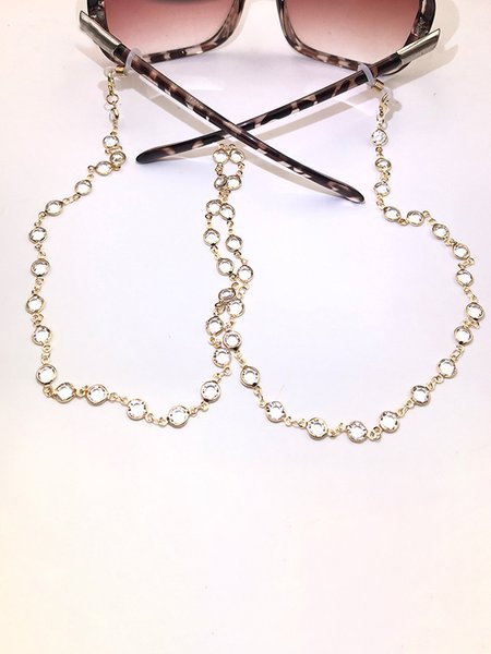 

Stained Glass Lens Glasses Chain, Color2, Accessories