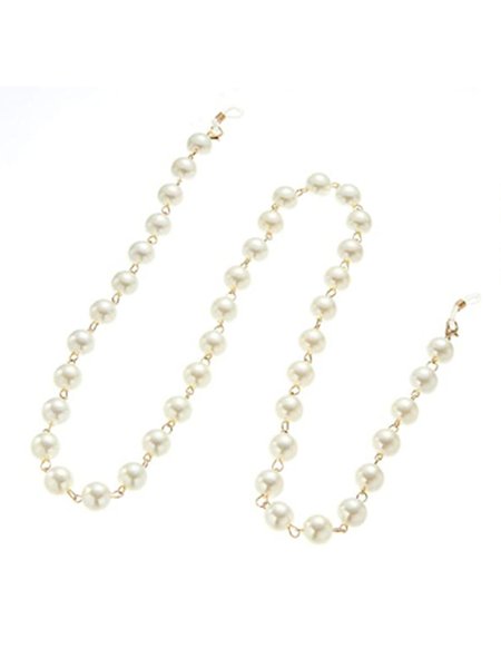 

Elegant Pearl Glasses Chain, As picture, Accessories