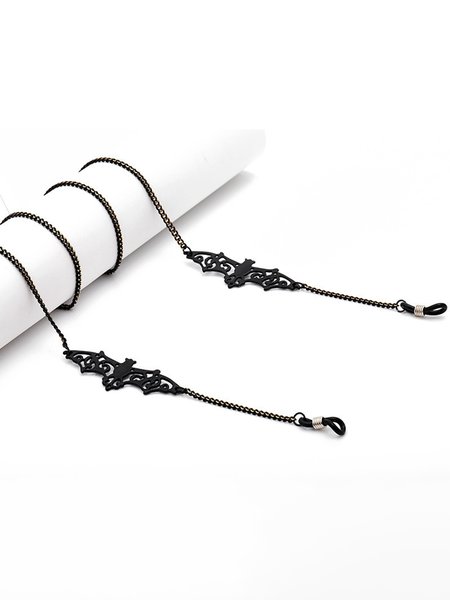 Personalized Bat Alloy Glasses Chain, As picture, Accessories