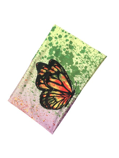 

Vintage Butterfly Elastic Headband, Green, Women Hair Accessories