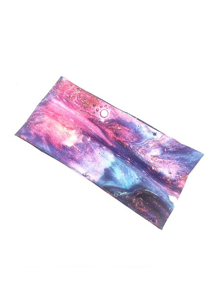 

Star Print Elastic Headband, Color5, Headwear
