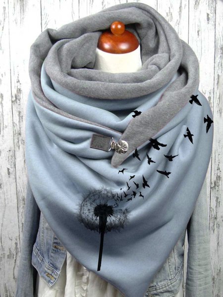 Scarves & Shawls, Blue, Women Scarves & Shawls